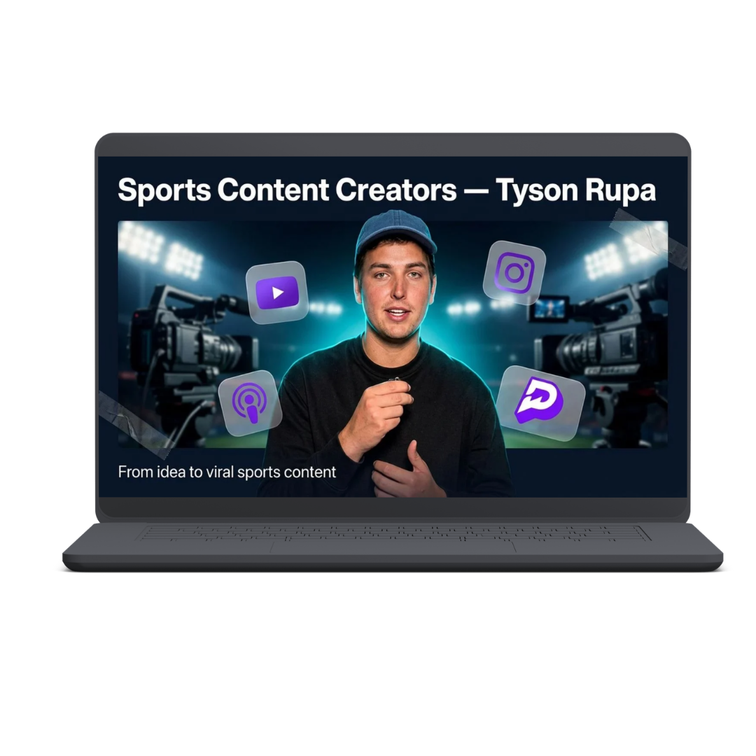 Sports Content Creators By Tyson Rupa (May 2026)